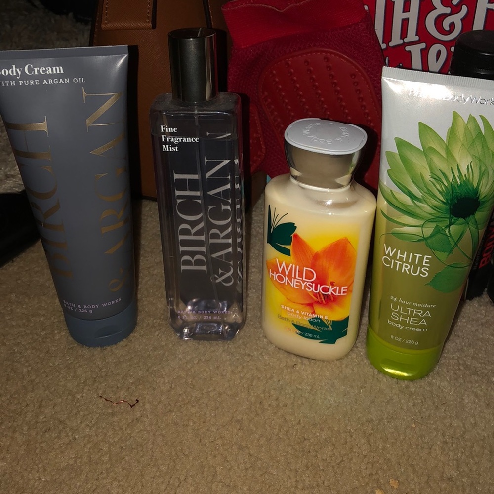 Bath and body works lotion and sprays